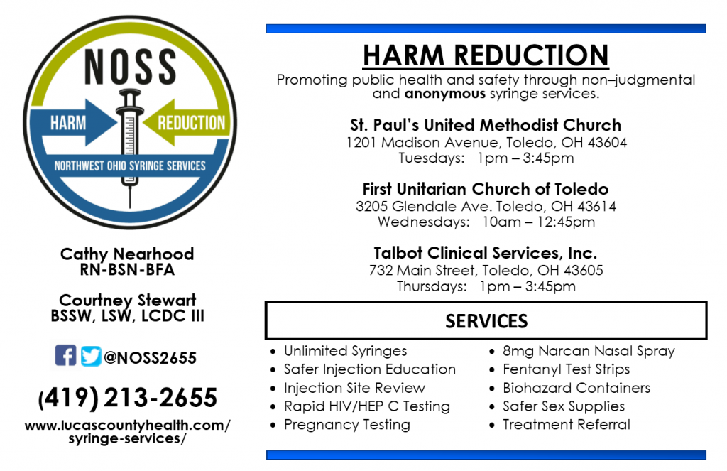Harm Reduction Brochure